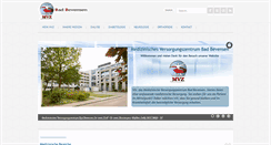 Desktop Screenshot of mvz-badbevensen.de